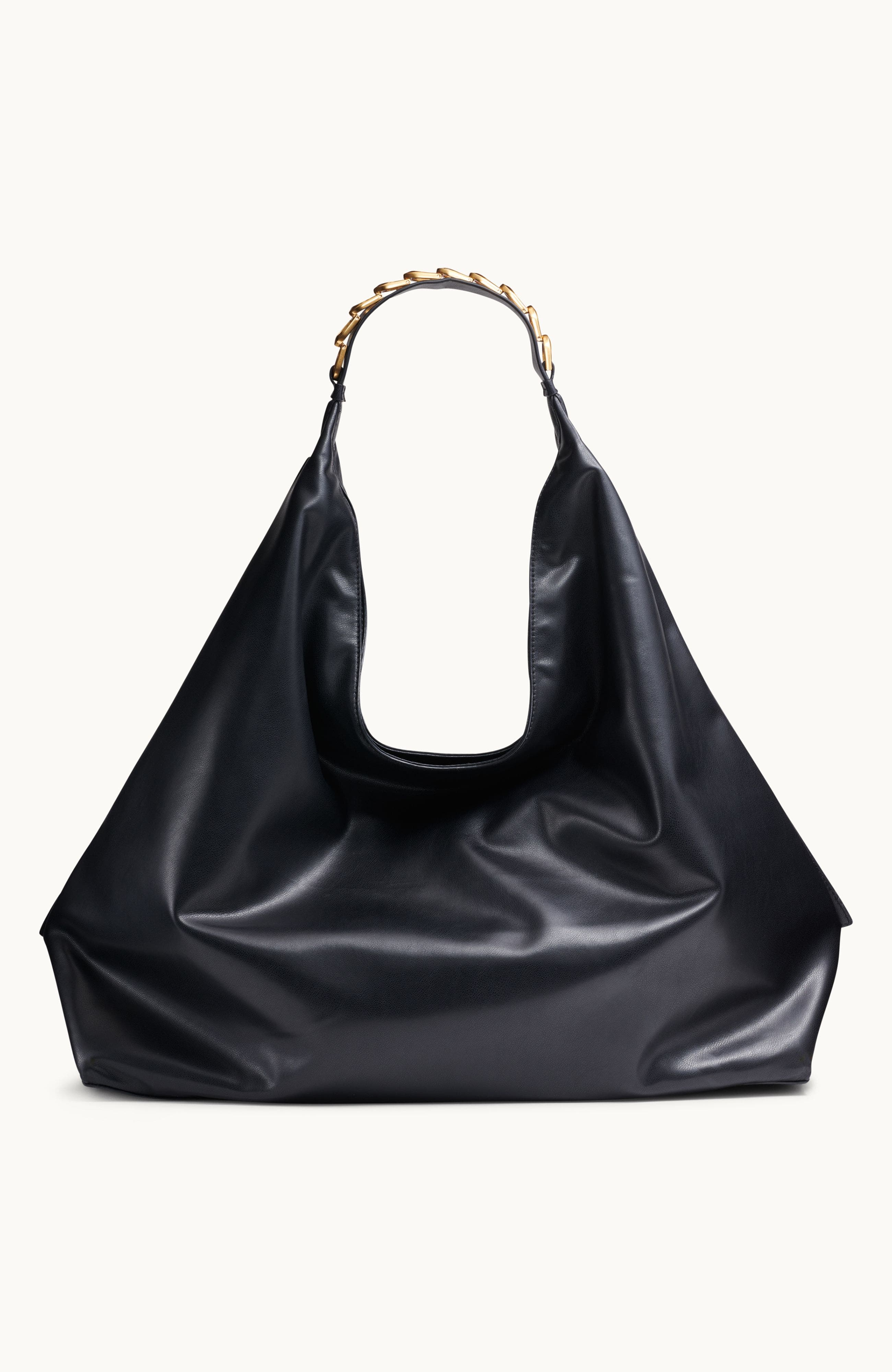 Donna Karan New York Bellmore Large Hobo, Main, color, Blk/Gold