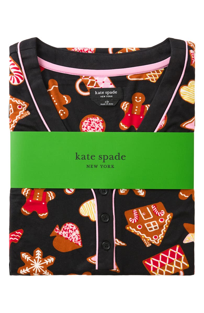 Kate Spade New York print pajamas, Alternate, color, 