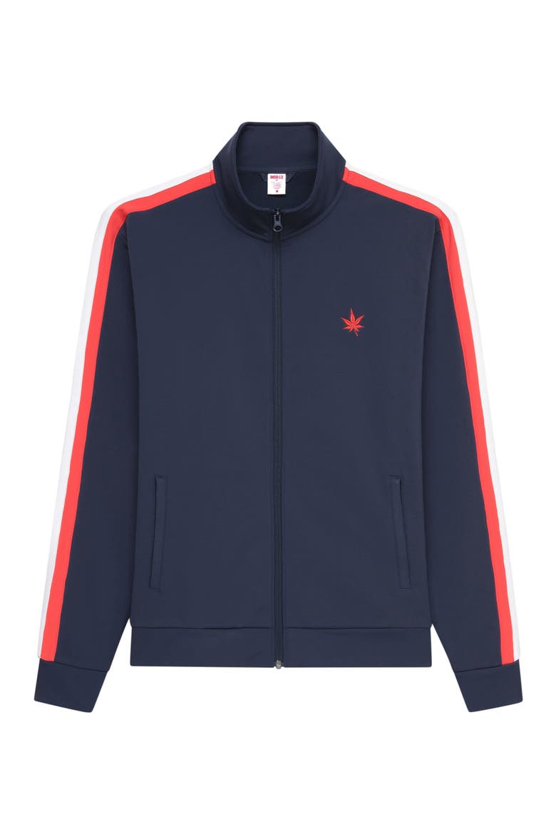 Tipped Warm-Up Jacket 2.0, Main, color, Navy Red White