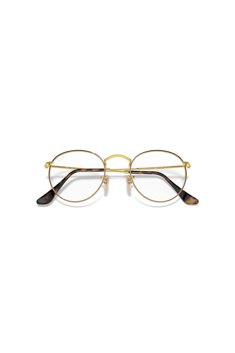 53mm Round optical glasses, Alternate, color, Tortoise