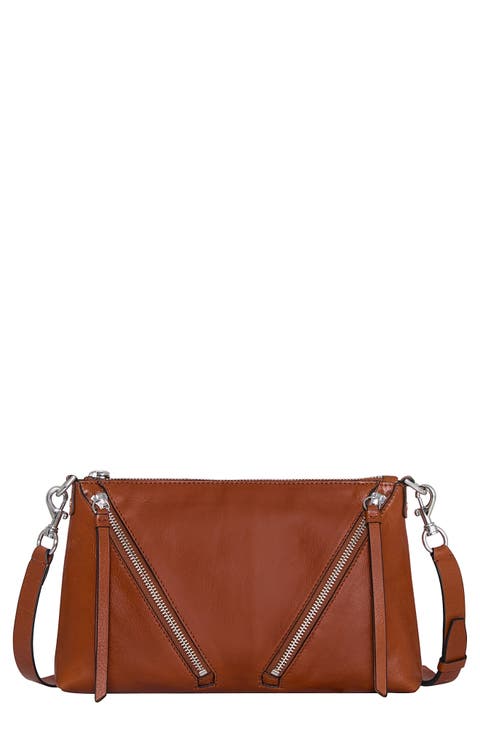 Kit Leather Crossbody Bag