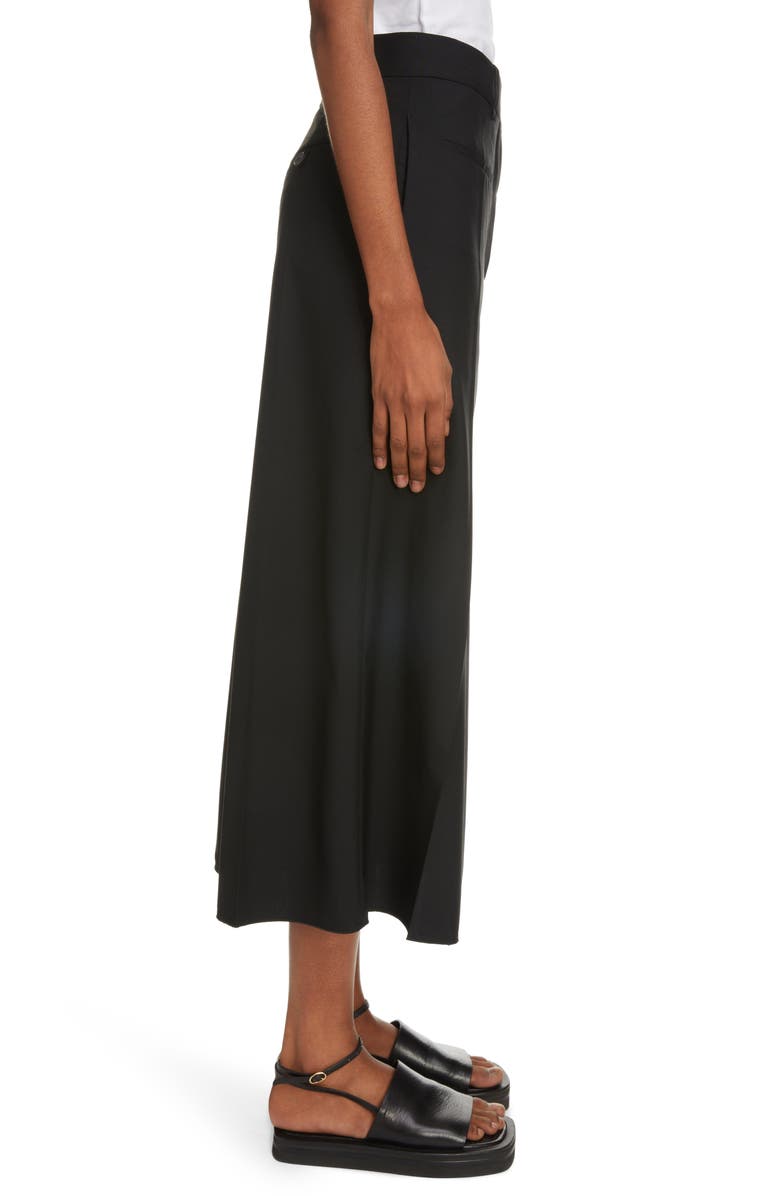 Victoria Beckham Tailored Wool Midi Skirt, Alternate, color, 