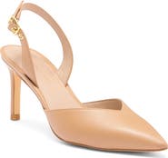 Stuart Weitzman Ryder Slingback Leather Pump