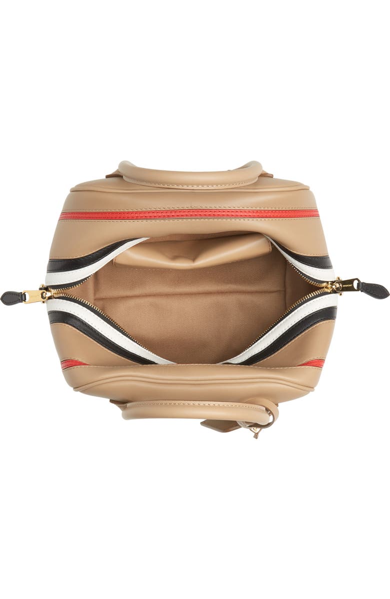 Burberry Small Leather Cube Bag, Alternate, color,