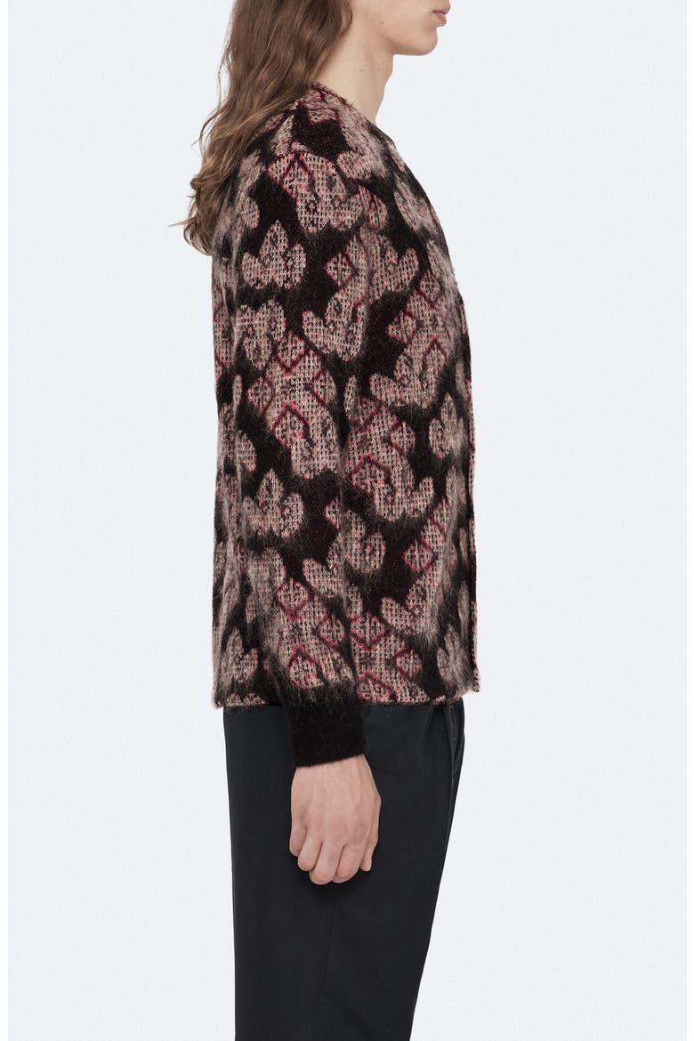 Galactic Cardigan, Alternate, color, BLACK/ STONE GREY