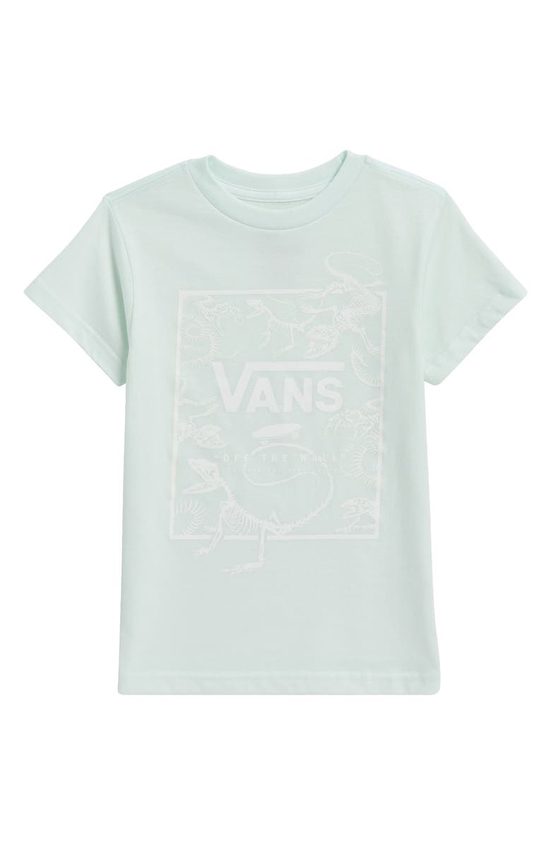 Vans Kids' Dino Graphic T-Shirt, Main, color, Hint Of Mint