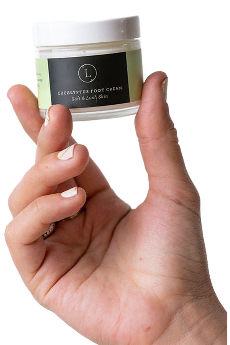 CBD Eucalyptus & Shea Butter Foot Cream, Main, color, None