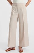 Santorelli Thea Wide Leg Cropped Pant in Soft Stretch Crepe
