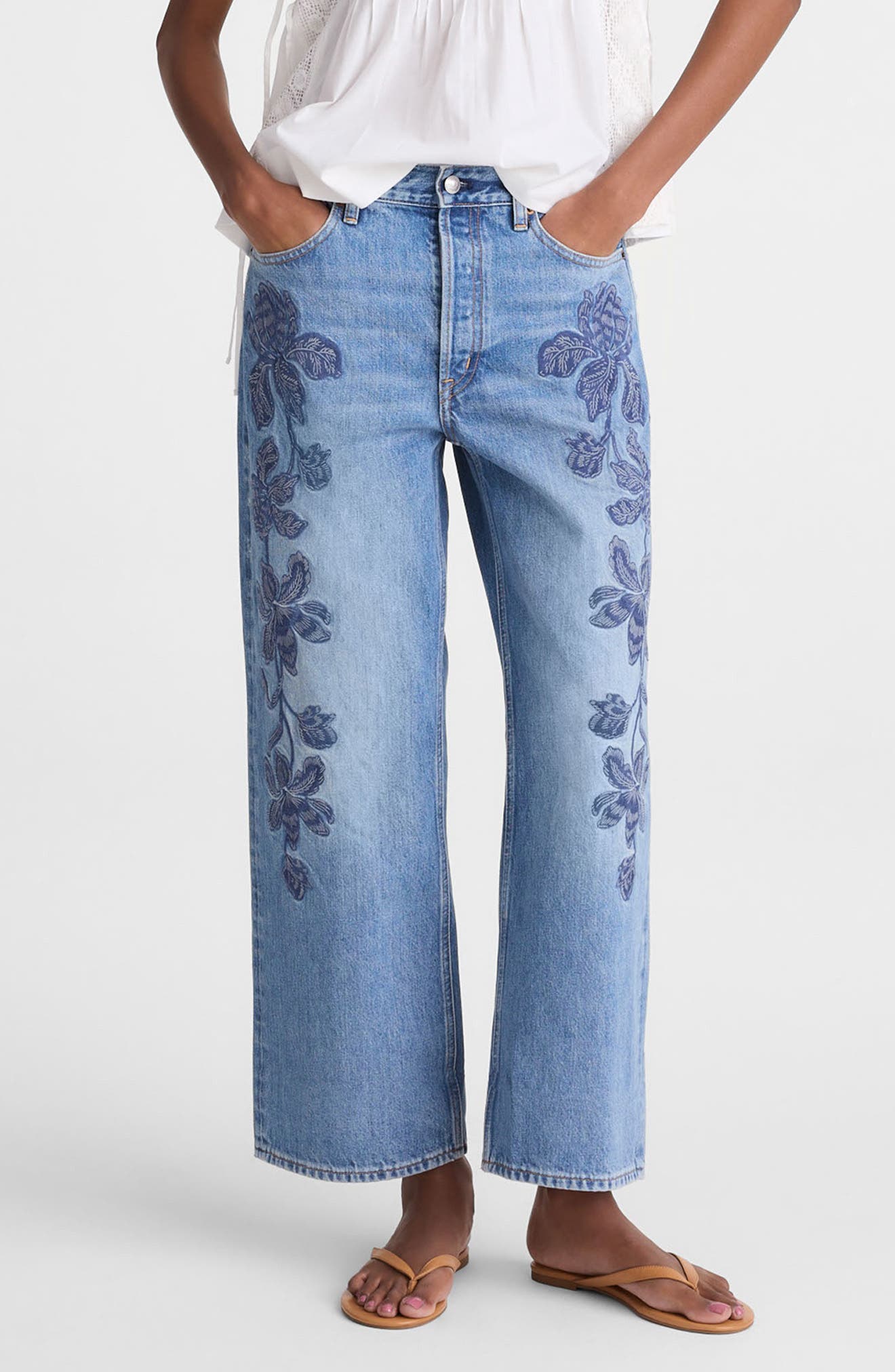 selected WORN MID INDIGO