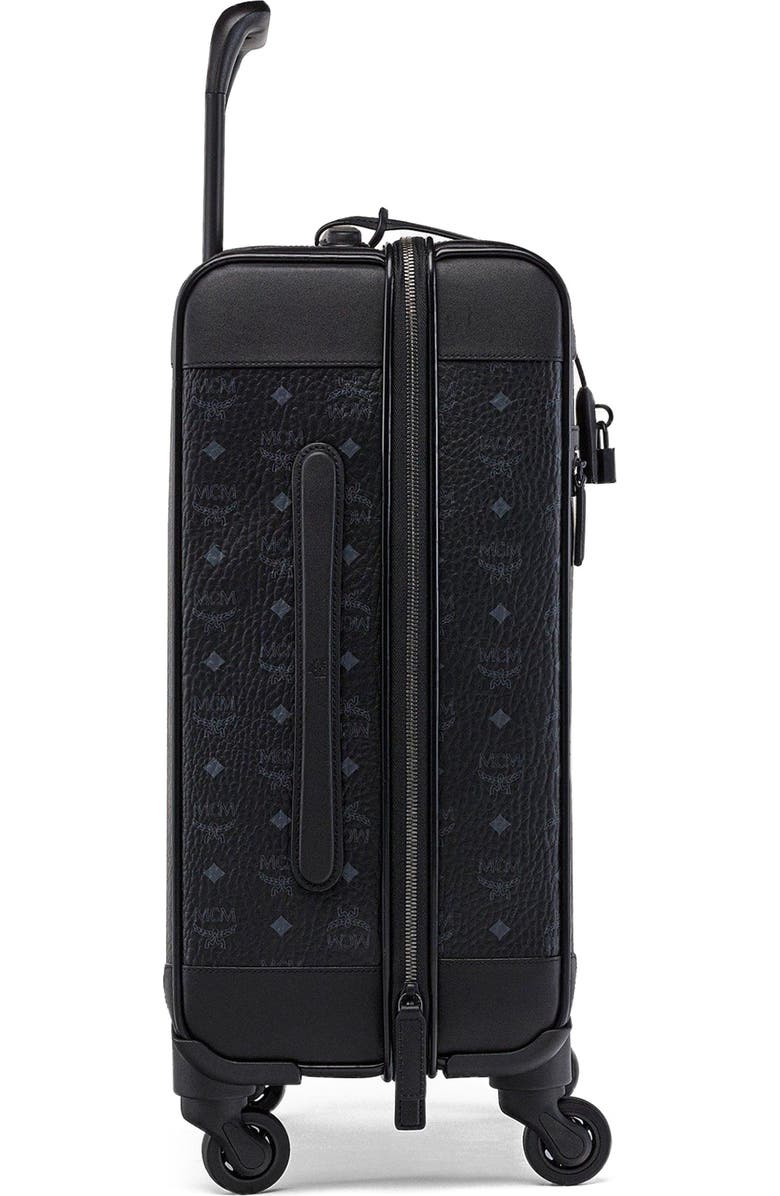 MCM Ottomar Trolley in Visetos, Alternate, color, Black