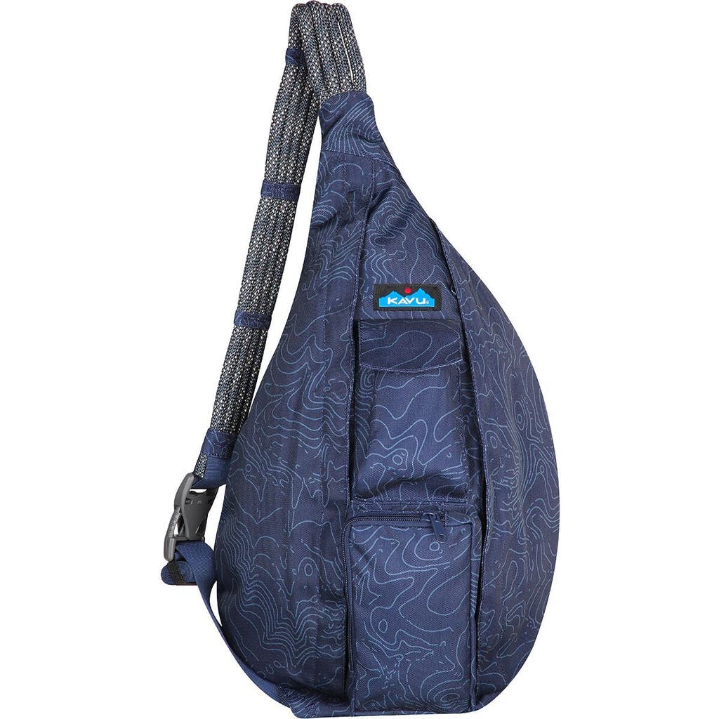 Kavu Rope Sling Pack In Blue