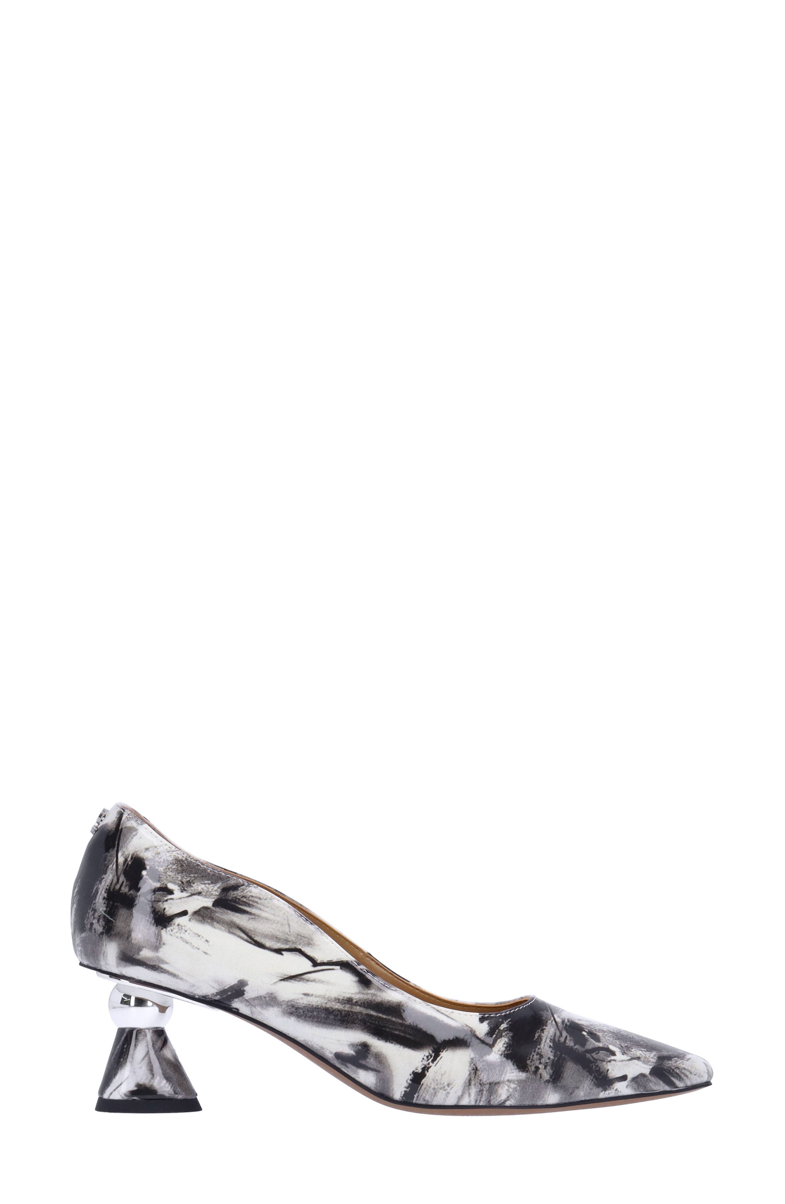 J. Reneé Lysandra Pump, Alternate, color, Black/ White