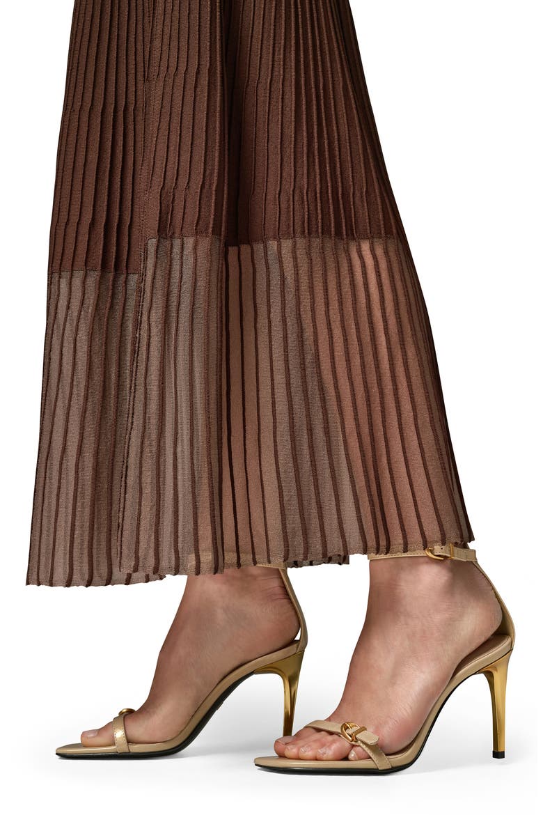 Belted Cap Sleeve Maxi Dress, Alternate, color, CANYON