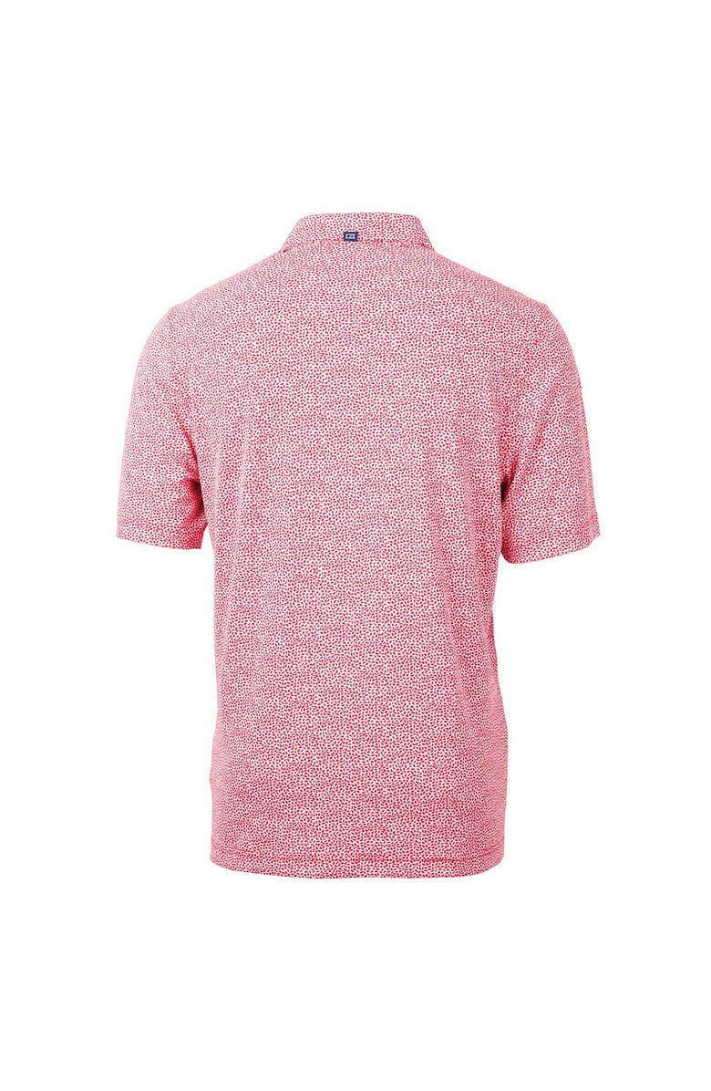 Cutter & Buck Men's Cutter & Buck Red St. Louis Cardinals Americana Logo Virtue Eco-Pique Botanical Recycled Polo, Alternate, color,
