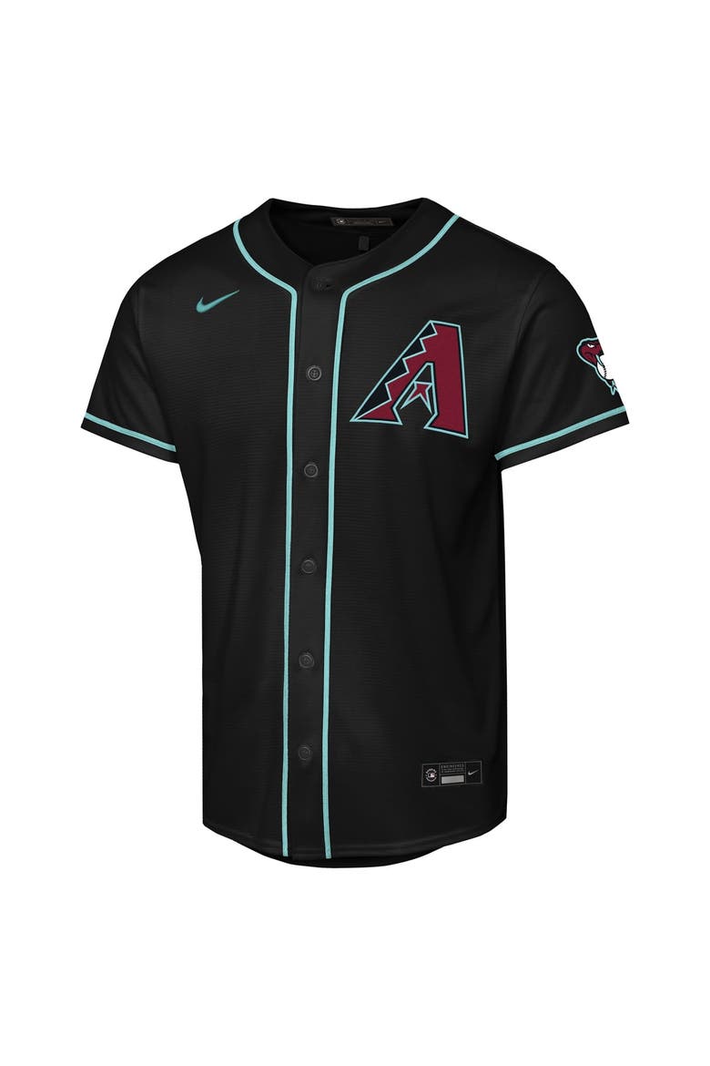 Youth Nike Corbin Carroll Black Arizona Diamondbacks Alternate Stadium Jersey, Alternate, color, Black
