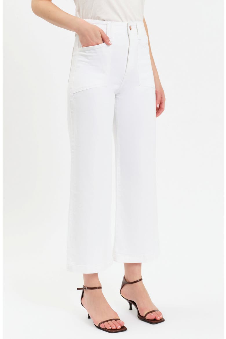 Valley Girl Crop Wide Leg Pants, Alternate, color, LAMB