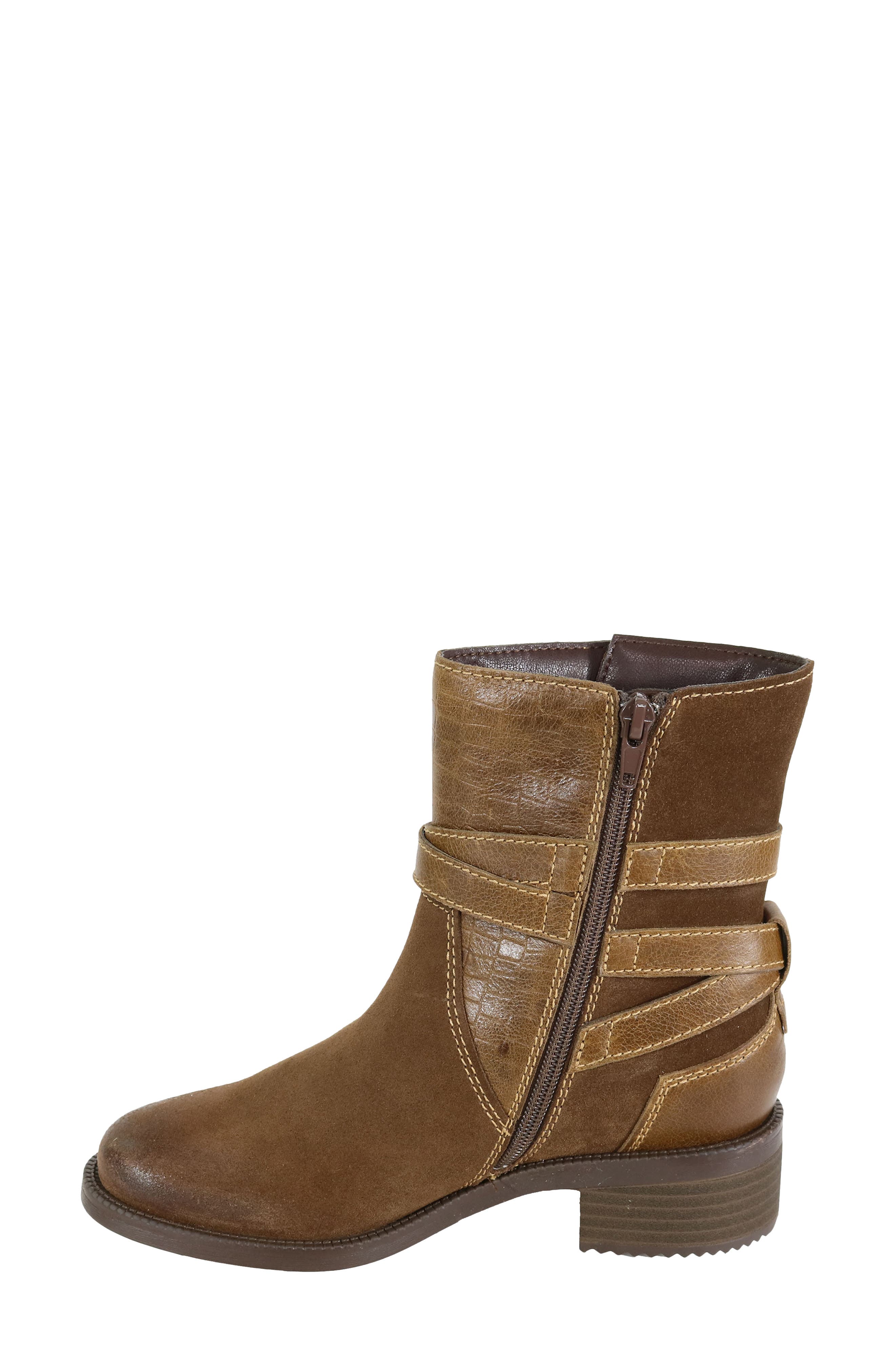 Spenser Bootie, Alternate, color, BROWN LEATHER