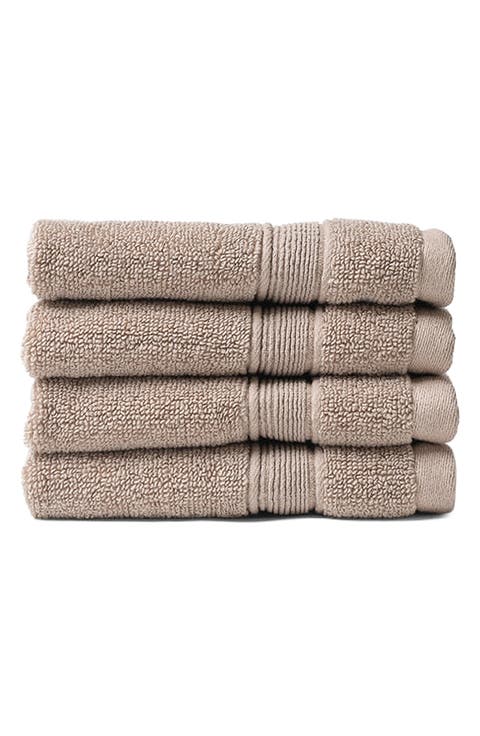 Luxe Set of 4 Washcloths