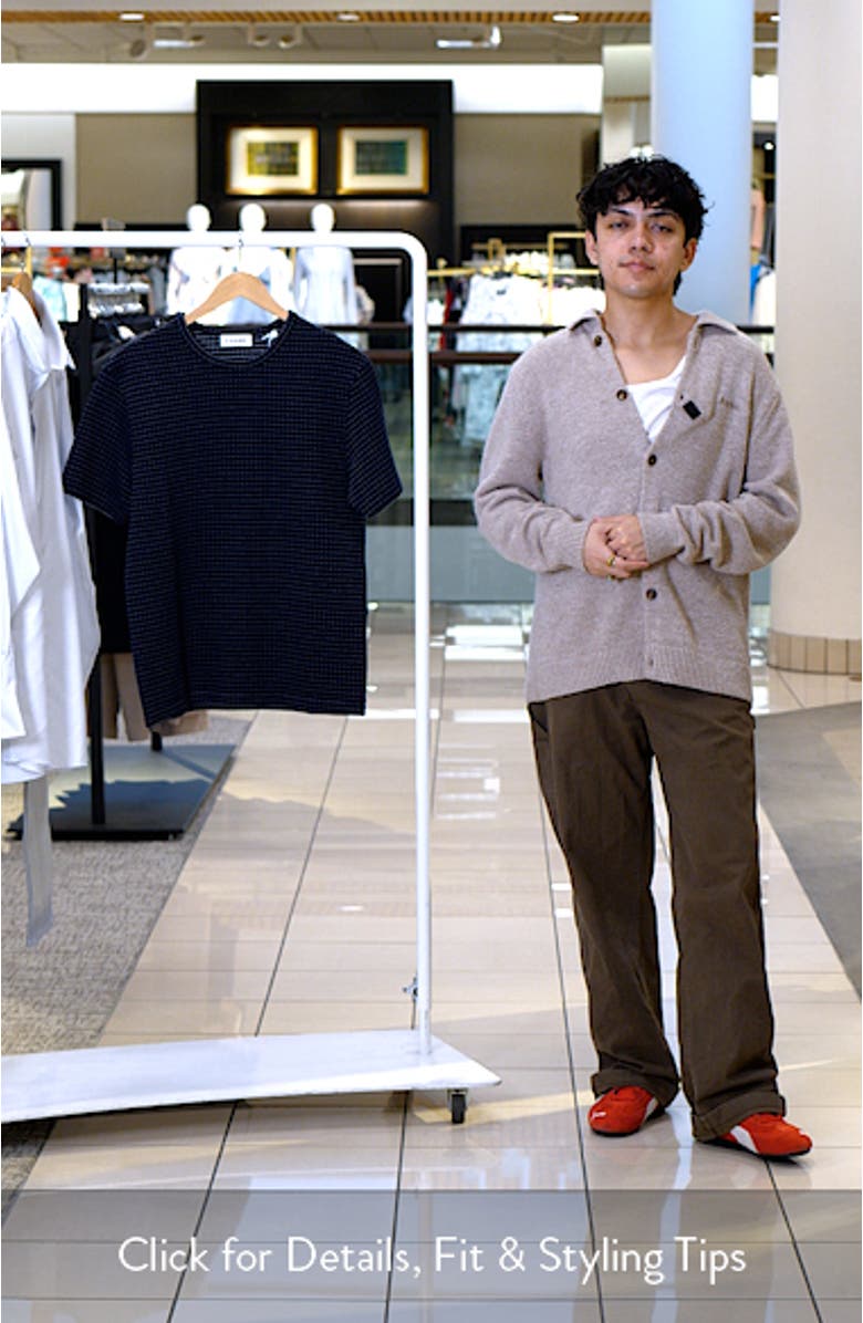 Jacquard Stripe T-Shirt, sales video thumbnail