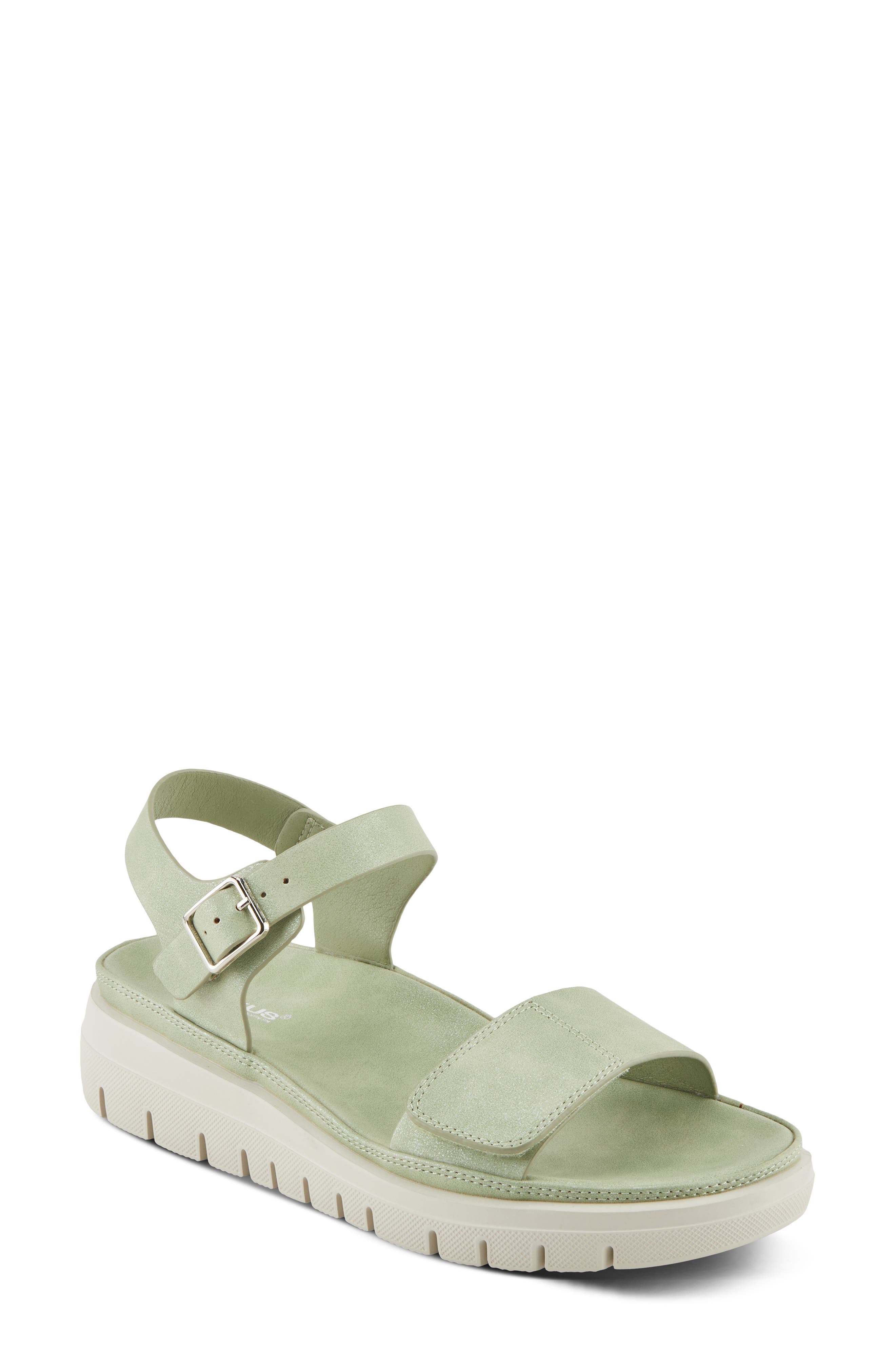 Flexus by Spring Step Shinzon Ankle Strap Platform Wedge Sandal, Main, color, 