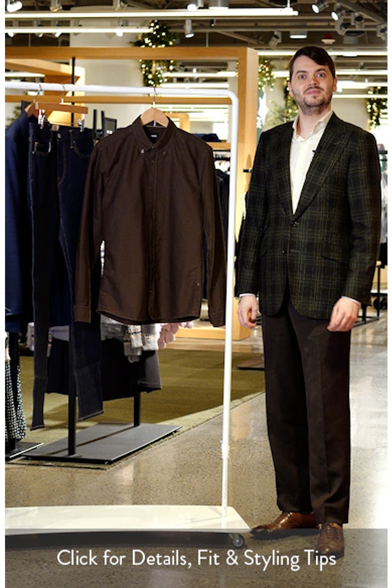 Roan Slim Fit Solid Cotton Button-Down Shirt video