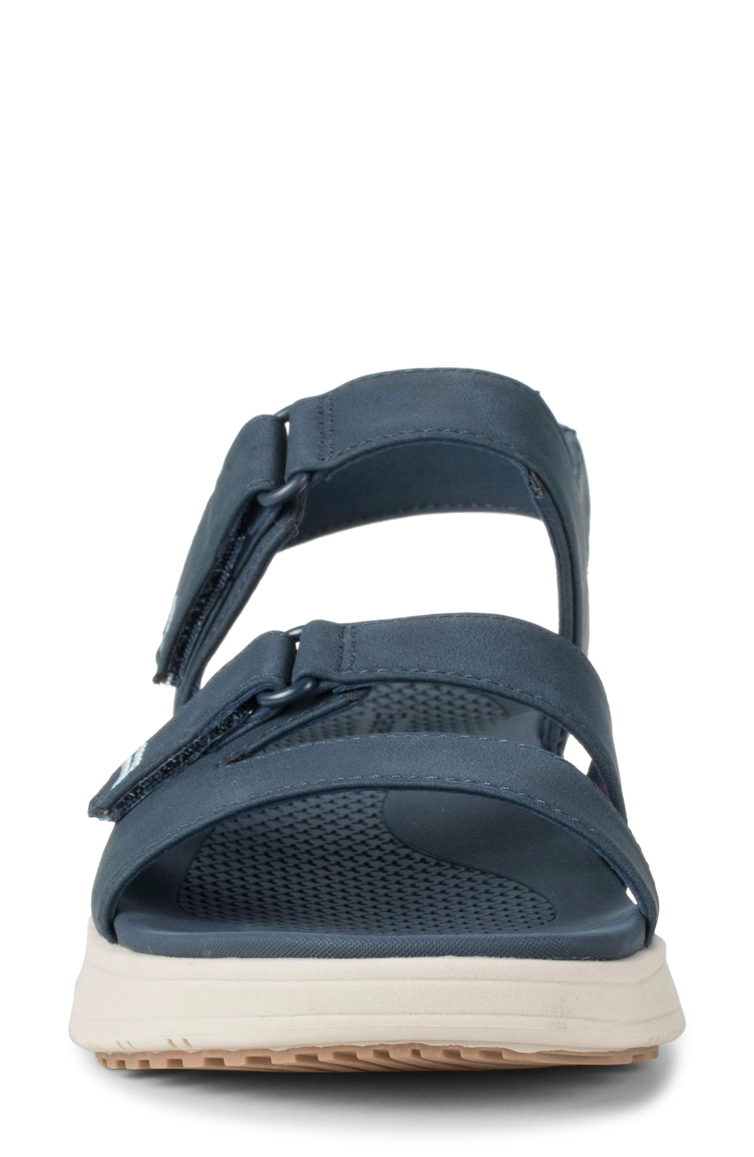 Jeri Sandal, Alternate, color, NAVY BLUE