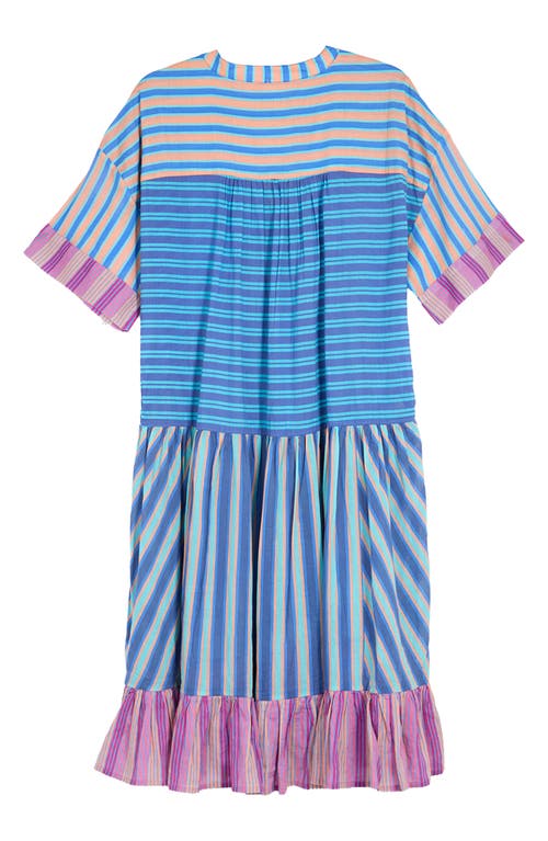SAACHI SAACHI STRIPED TUNIC DRESS