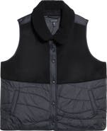 Eileen Fisher Quilted Recycled Nylon Vest