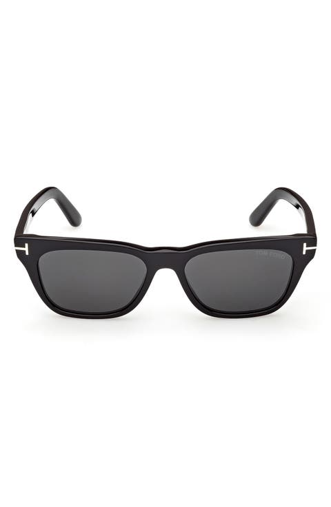 Penn 53mm Rectangular Sunglasses
