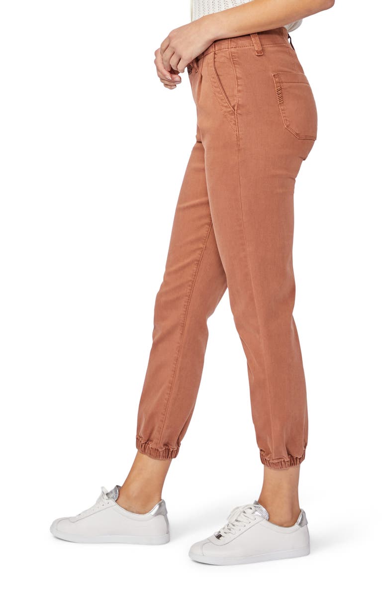 PAIGE Pleated Mayslie Double Button Skinny Jeans, Alternate, color, Vtgmcabisq