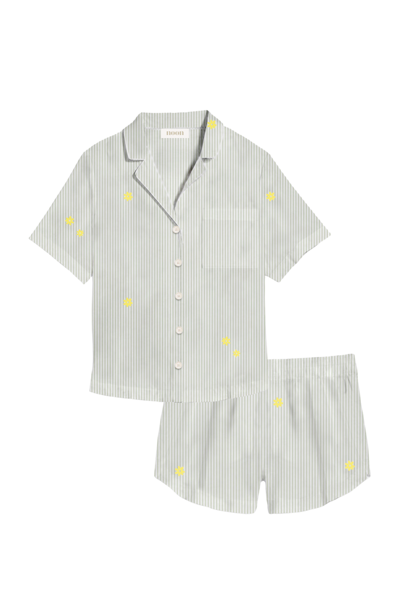 noon Cotton Short Pajama Set, Alternate, color, 
