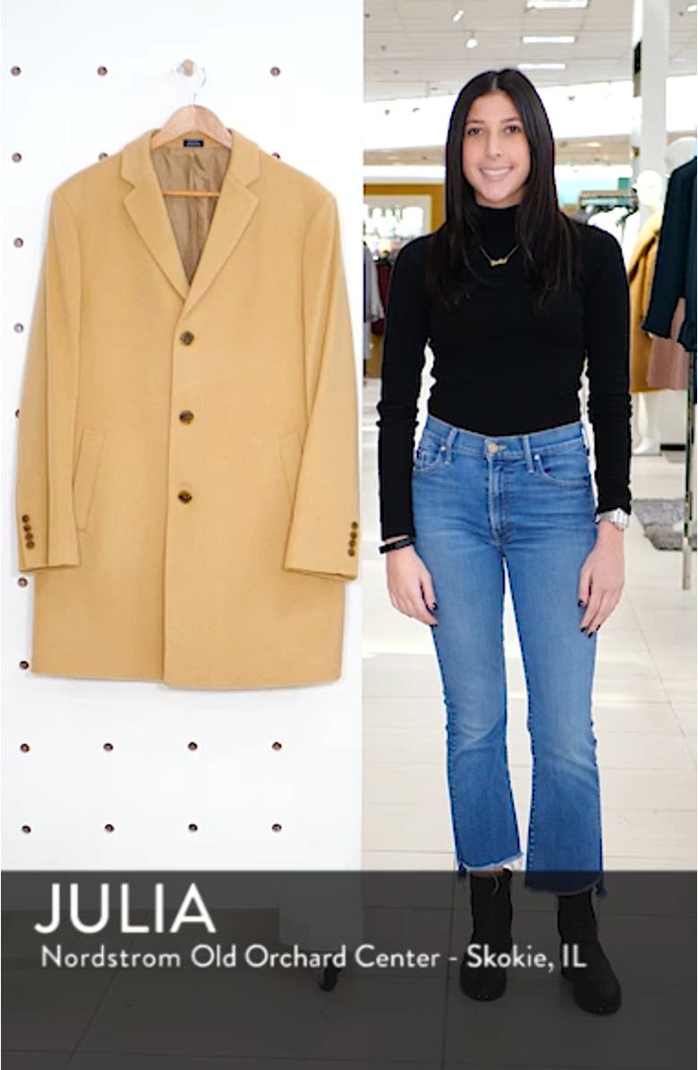 Mason Wool & Cashmere Overcoat, sales video thumbnail