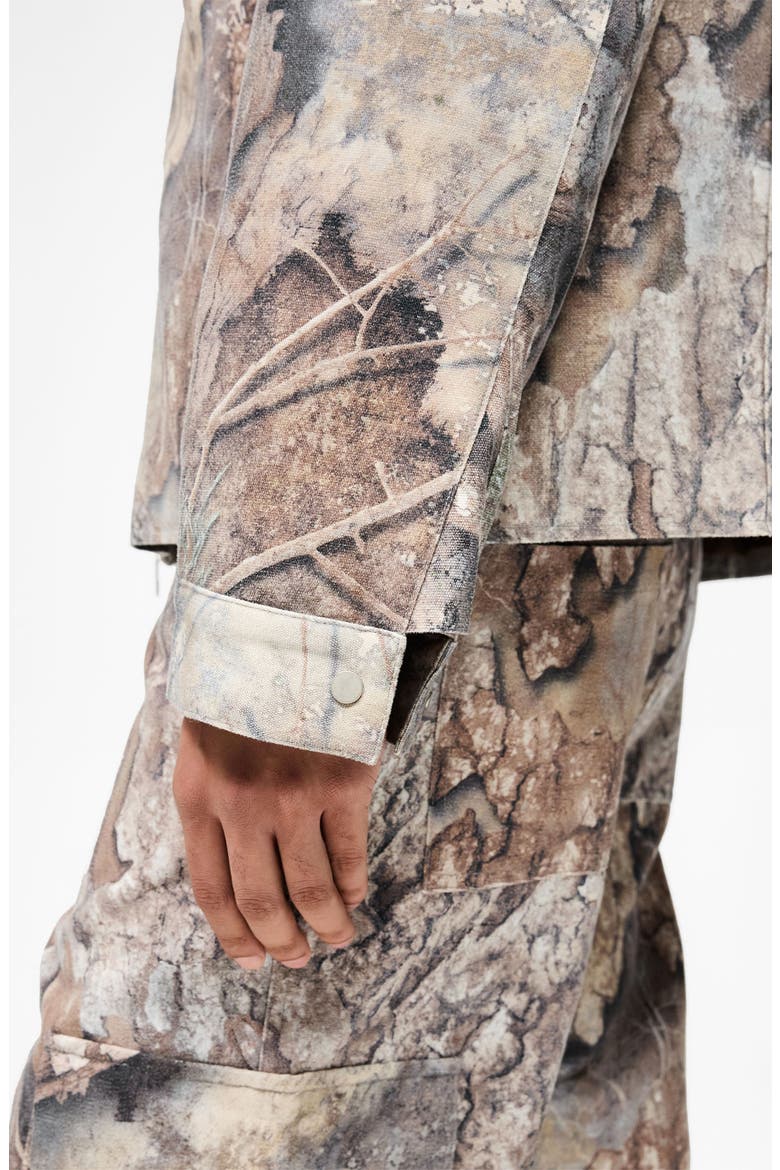 x Realtree Camo Print Trucker Jacket, Alternate, color, CAMO