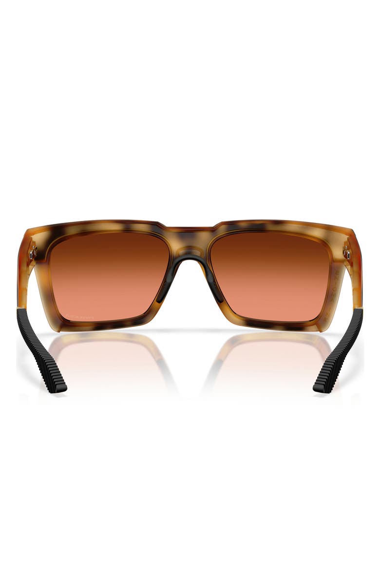 Oakley 59mm Prizm<sup>™</sup> Gradient Square Sunglasses, Alternate, color, Brown Tort