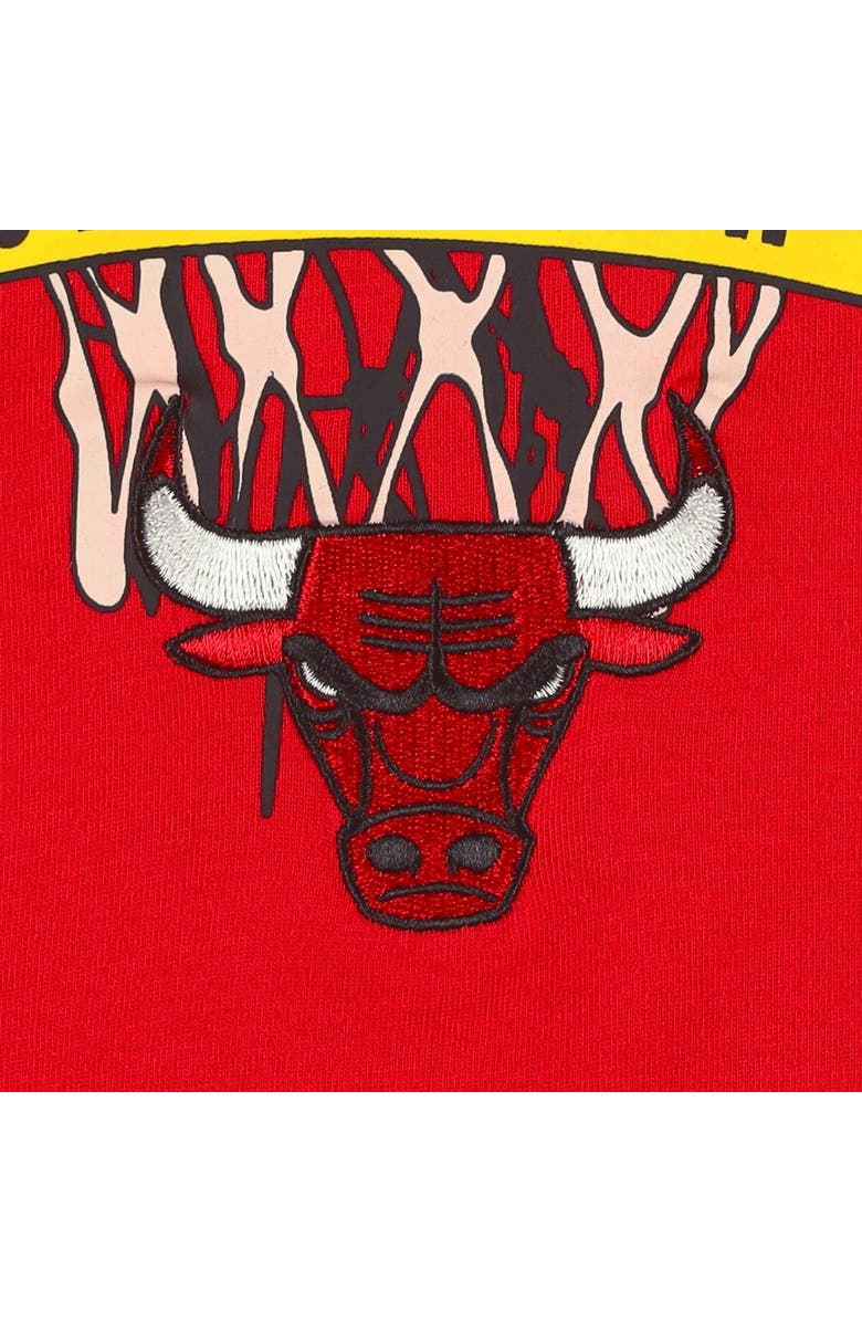 TOMMY JEANS Men's Tommy Jeans Red Chicago Bulls Tim Backboard T-Shirt, Alternate, color, Red