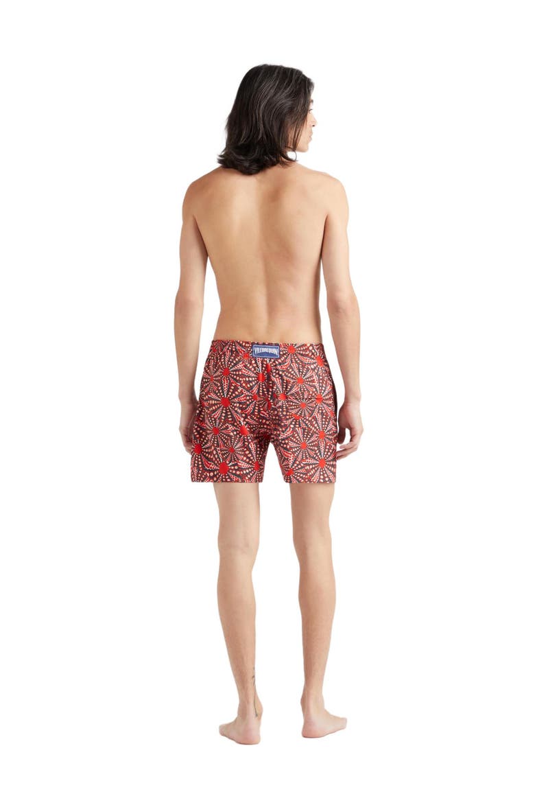 Men's Oursinades Stretch Swim Trunks, Alternate, color, COQUELICOT