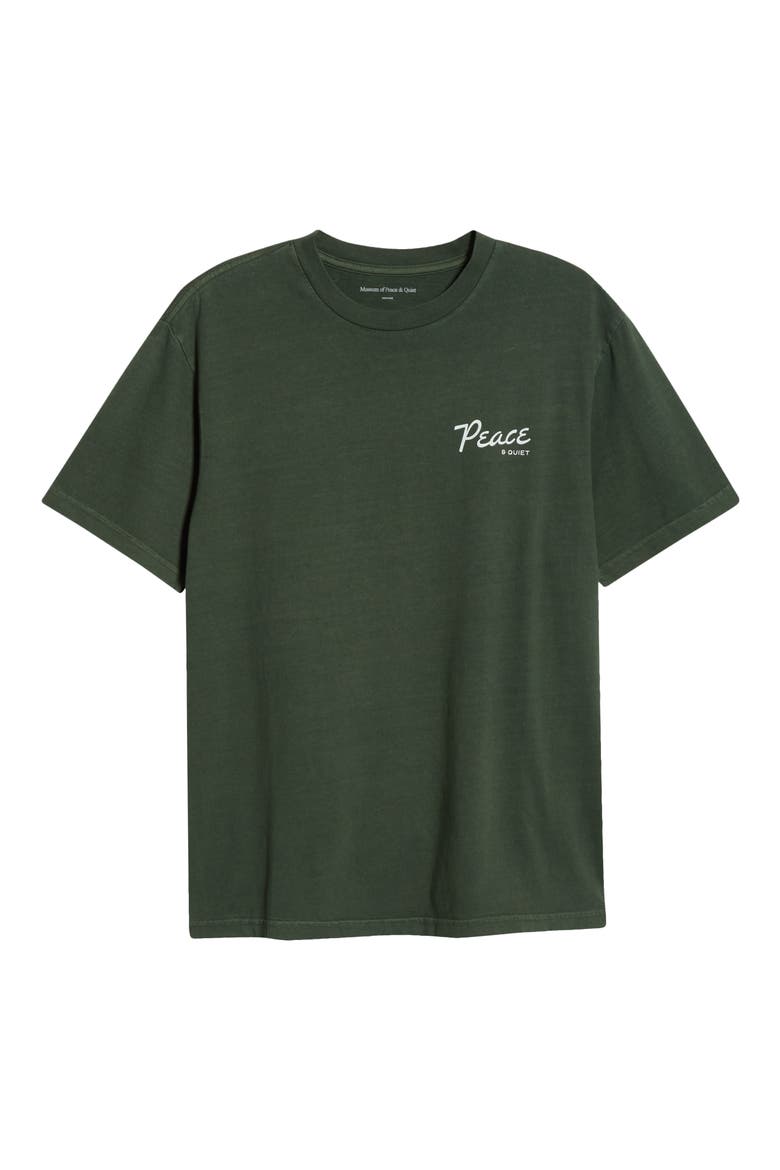 Diner Graphic T-Shirt, Alternate, color, FOREST