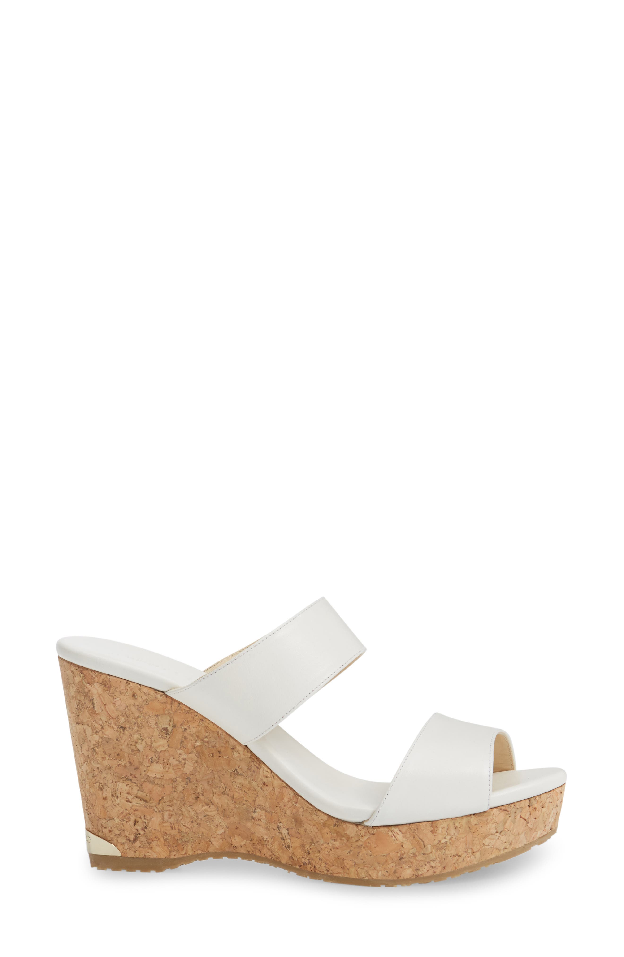 Jimmy Choo Parker Wedge Sandal, Alternate, color, 