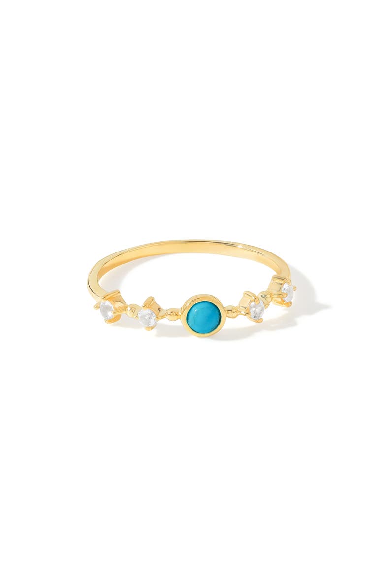 Round Mix Gemstone Ring, Alternate, color, BLUE