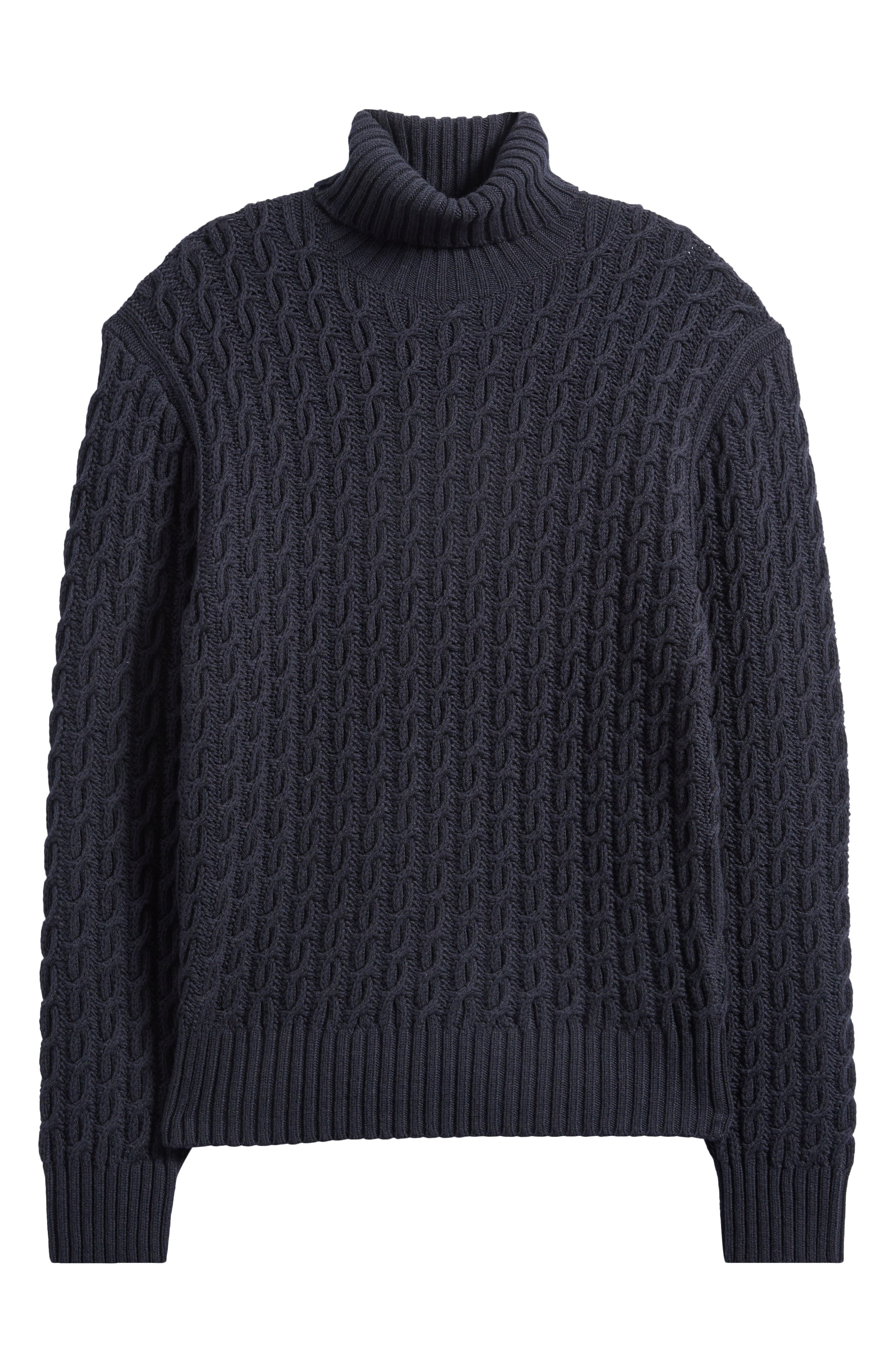 x Beckham Herrero Wool & Cashmere Cable Sweater (Men) | Nordstromrack