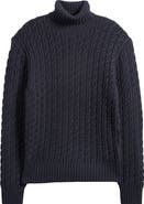 BOSS x Beckham Herrero Wool & Cashmere Cable Sweater