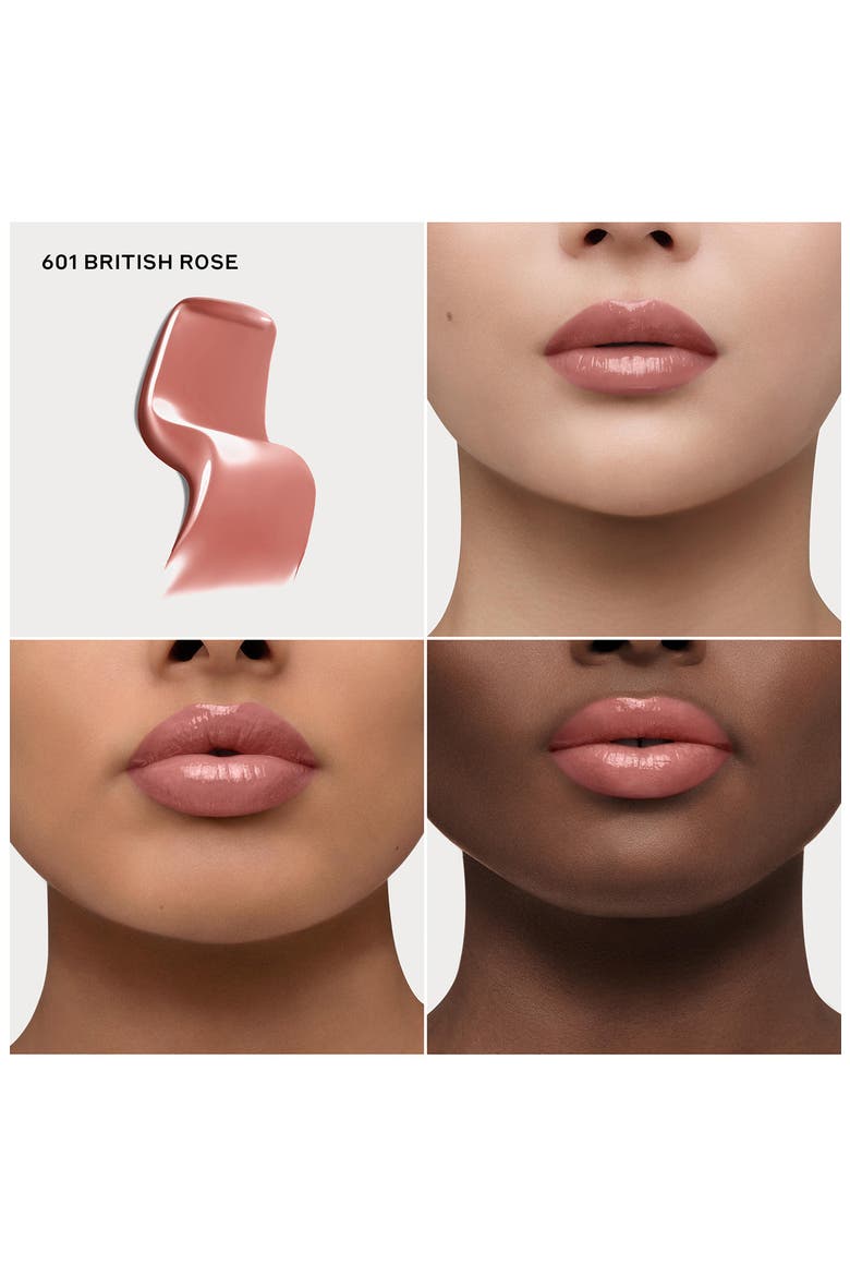 Brit Shine Lipstick, Alternate, color, 601 BRITISH ROSE