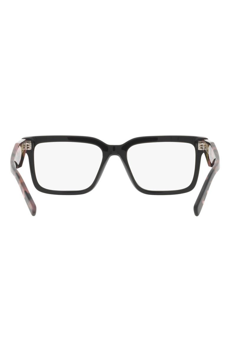 Prada 54mm Square Optical Glasses, Alternate, color, 