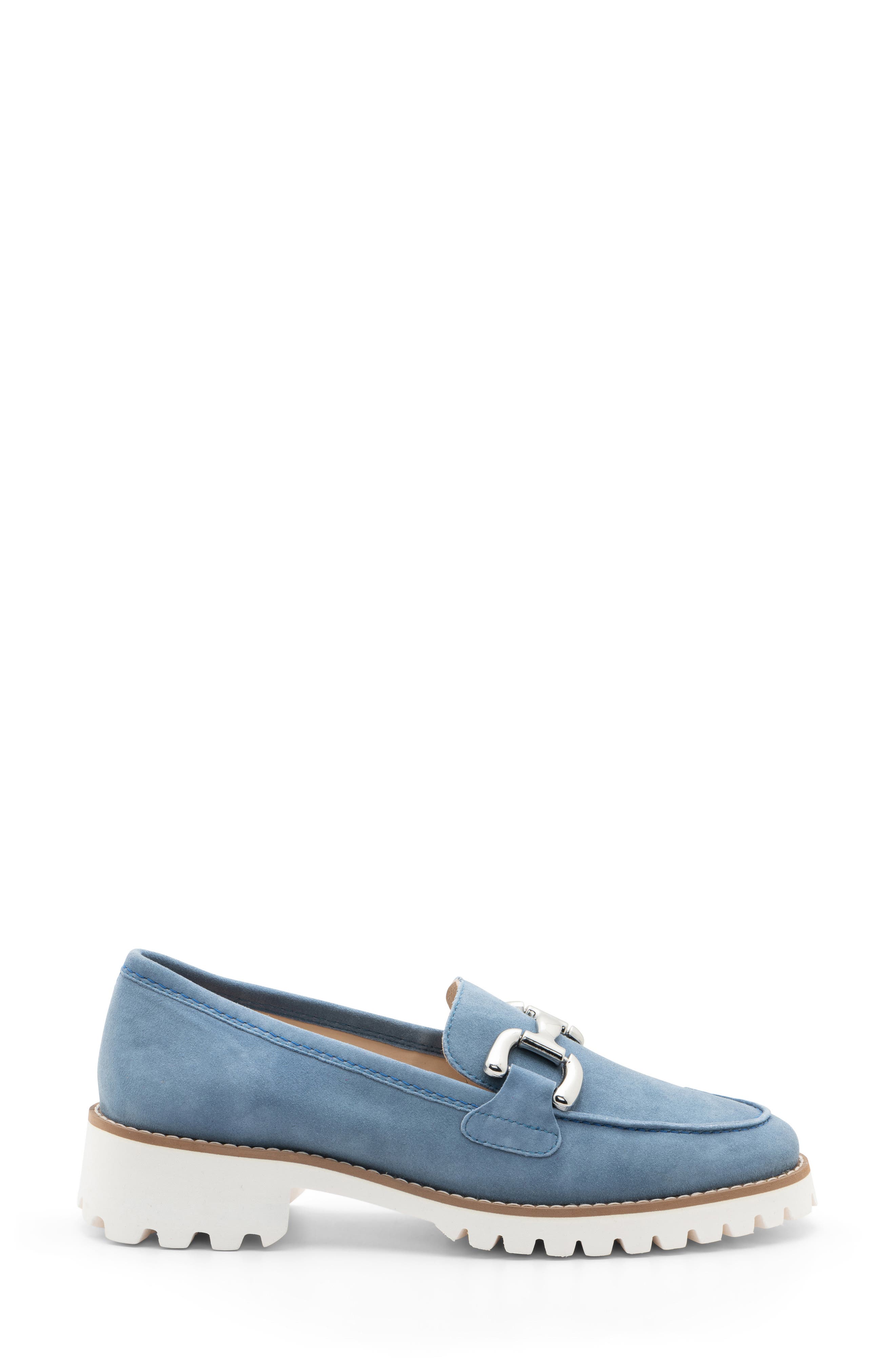 Kiana Bit Loafer, Alternate, color, COOL BLUE