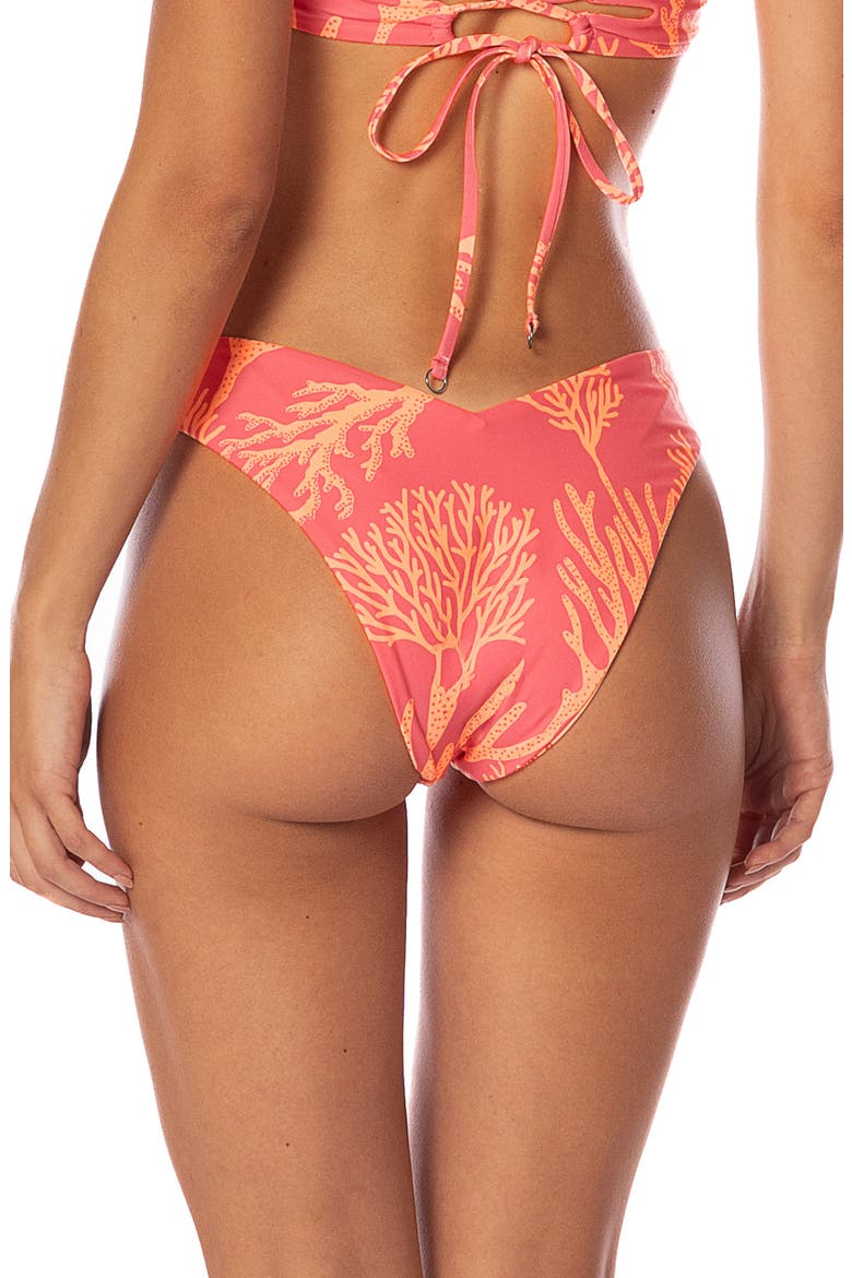 Coral Reef Valerya Reversible Bikini Bottoms, Alternate, color, MEDIUM PINK
