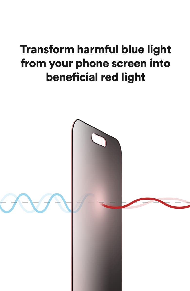 Bodyguardz Red Light Screen Protector for iPhone 17, Alternate, color, 