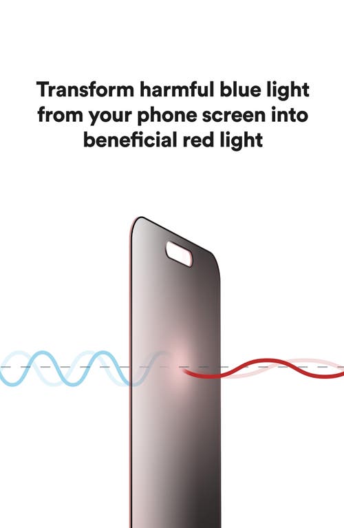 Bodyguardz Red Light Screen Protector For Iphone 17 In Transparent