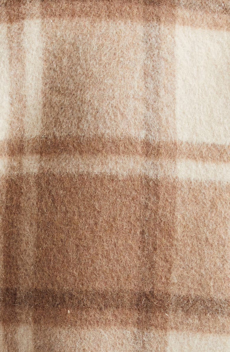 ATM Anthony Thomas Melillo Plaid Wrap Coat, Alternate, color, 