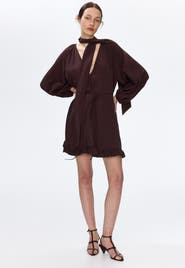 H&M Scarf-detail Dress