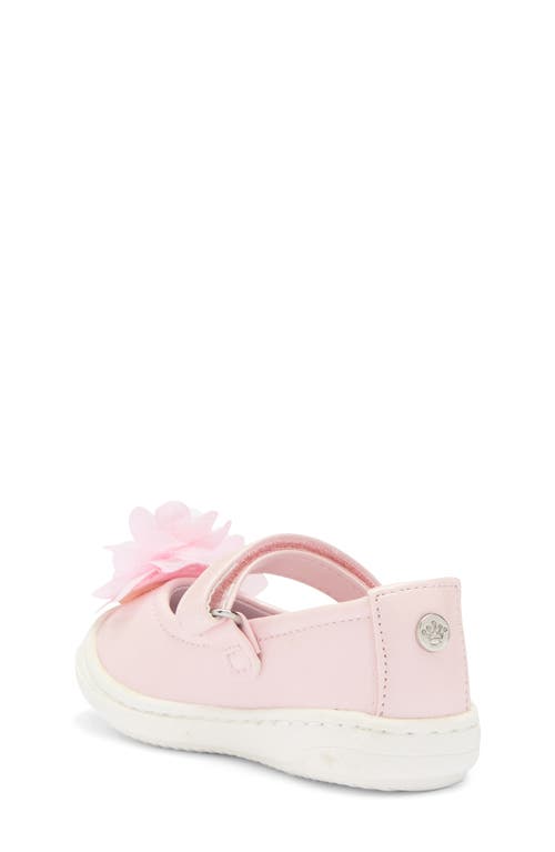 Nina Kids' Ginella Rosette Mary Jane Sneaker In Pink